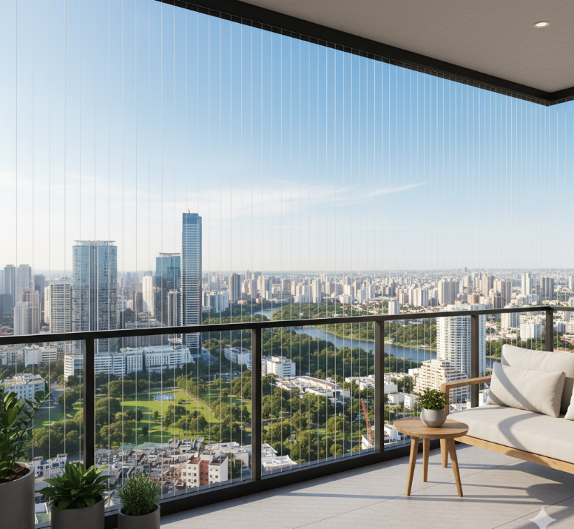 Invisible Grills Installation