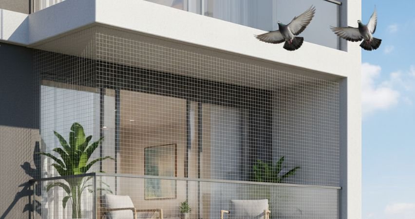 Pigeon Safety Nets Installation