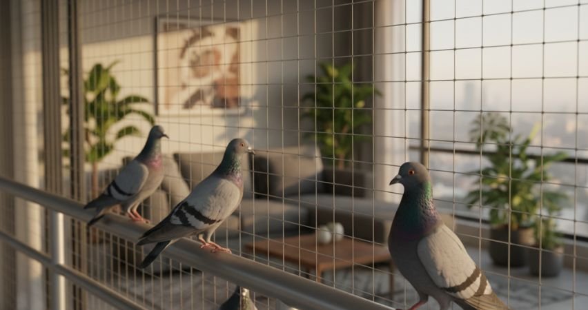 Balcony Pigeon Nets